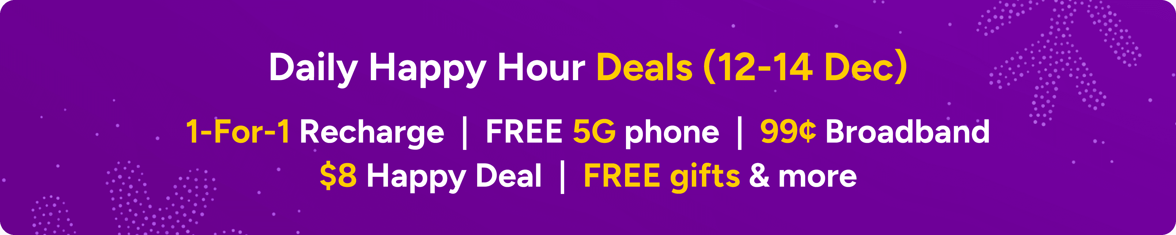 Hi5 Festive Years Happy Hour deal